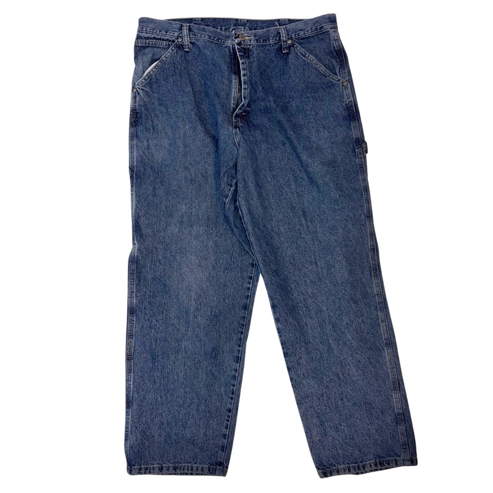 Wrangler Carpenter Jeans Utility Workwear Men's Jeans 36x30 Slight Distressing